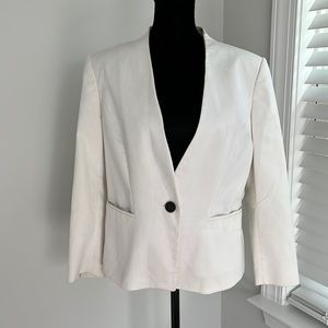 Ann Taylor | White Suit Jacket